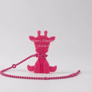 Animal Giraffe Baby Teether Baby Toys Food Grade Silicone BPA Free thumbnail-5