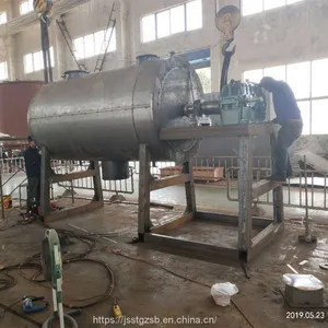 Hollow Paddle Dryer KJG Series Hollow Paddle Dryer Conductive Energy-saving Sludge Drying Equipment thumbnail-1