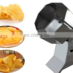 Octagonal Mixer Snack Food Seasoning Machine Potato Chip Seasoning Machine. thumbnail-4