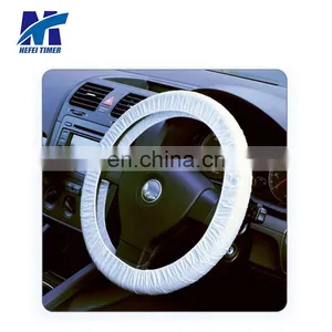 Waterproof Disposable SUV Car Front Seat Back Seat Protector Steering Wheel Cover Foot Pad Gear Lever Handbrake Cover thumbnail-1