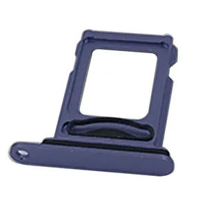 Mobile Phone Sim Cards For IPhone 12 Dual Sim Card Tray Slot Holder Adapter Cell Phone Spare Parts thumbnail-1