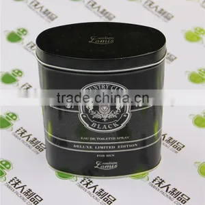 Decorated Cans Oval Coffee,Tea Tin thumbnail-1