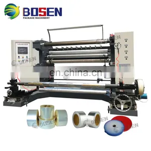 Aluminum Foil Slitting Machine/BOPP Tape Slitter Rewinder/electric Adhesive Tape Slitting Machine thumbnail-1