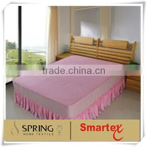 Hot Selling Cotton Fabric Quilted Waterproof Mattress Protector thumbnail-2