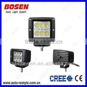 18W Flush Offroad LED Work Light Truck Light for for Tractor, Forklift, Off-road, ATV, Excavator, Heavy Duty Equipment Etc. thumbnail-1