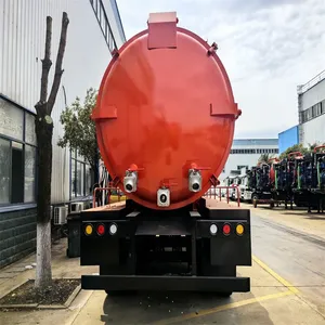 Customized 22 Square Meter Semi Trailer Oil Drilling Mud Suction Truck for Export thumbnail-2