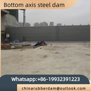 Steel Flap Water Gate Hydraulic Steel Dam Arc Machine Gate Integrated Stainless Steel Sewage Treatment Equipment thumbnail-4