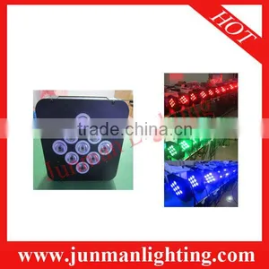 9pcs 3W RGB 3 in 1 Led Par Light Stage DJ Disco Lighting Par Light thumbnail-1