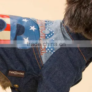 Cowboy Mix Color Dog Outfits Pet Dog Clothes for Teddy thumbnail-4