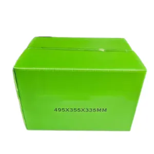 Customizable Green PP Hollow Sheet Skeleton Box – Waterproof, Recyclable Storage thumbnail-1