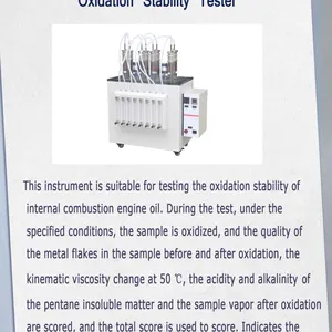 Internal Combustion Engine Oil Oxidation Stability Tester thumbnail-4
