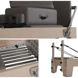 Adult & Kids Pilates Reformer Set | Commercial Wooden Pilates Equipment Manufacturer - Wavar thumbnail-3