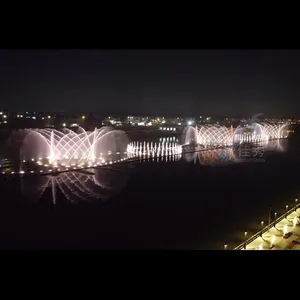 Iraq Projects Commercial Outdoor Musical Dancing Fountain Large Water Show for Lake and Public Spaces thumbnail-3