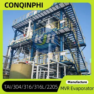 316L Stainless Steel Multi-effect Evaporator With Automatic CIP thumbnail-2