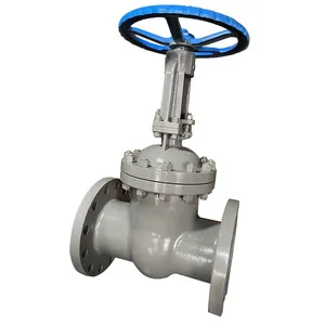 Factory Direct Manual Cast Steel Gate Valve Z41H Cast Steel Flange Gate Valve thumbnail-3