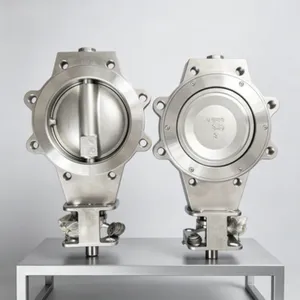 Marine Double Eccentric Lug Butterfly Valve GB/T3037-94 Electric/Pneumatic/Hydraulic Actuator Optional thumbnail-1
