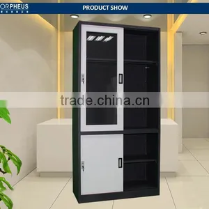 Wholesale Price Office Furniture Sliding Door File Cabiner Steel Cabiner Shot Glass Display Cabinet thumbnail-2