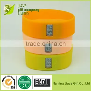 Silicone Digital Watch/Waterproof Silicone Bracelet Watch thumbnail-5