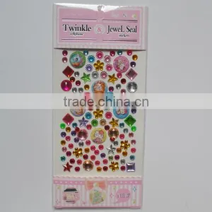 Cellphone Crystal Decorative Stickers,high Quality Crystal Bling Stickers,DIY Rhinestone Diamond Sticker thumbnail-1