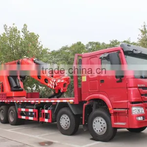 2015 New Products SINOTRUK 70 Tons Euro 3 340hp Truck Mounted Crane Price for Sale Made in China thumbnail-1