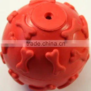 Thermoplastic Rubber Ball Pet Chewtoy for Dogs and Cats thumbnail-1