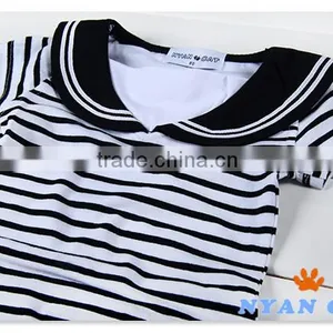 2016 New Arrival Children Clothes Summer Nevy Model Baby Romper Short Sleeve Babysuit Jumpsuits thumbnail-2