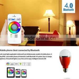 2015 New Product Bluetooth Control E27 7w Led Bulb Smart Lighting/internet thumbnail-5