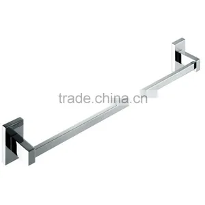 Solid Brass Wall Hung Bathroom Fittings Single Towel Bar 93601 thumbnail-1