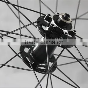 Carbon Wheels 3K-matt Road Bike Wheelset Powerway M71 Hubs Bike Wheels 50-TL thumbnail-5