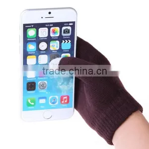 Women Men Touch Screen Soft Cotton Winter Gloves Warmer Smartphone thumbnail-3