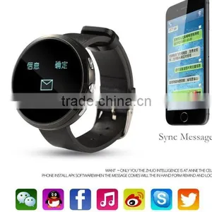 2015 Hot Original Bluetooth Smart Watch Rwatch Smartwatch WristWatch D 360 Watch for Android thumbnail-2
