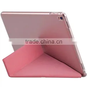 Luxury Momax Folding Leather Transparent PC Tablet Cover For IPad Pro 9.7 Smart Sleep Flip PU Leather For IPad Pro 9.7" TB-0360 thumbnail-6