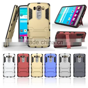 TPU+PC Back Case For LG V10 F600 With Phone Stands Hard Case With Stents MT-4788 thumbnail-5