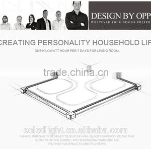 Square Aluminum Led Ceiling Light 48W thumbnail-3