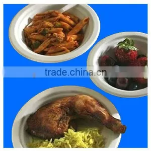 Eco-green 100% Biodegradable Freezer-Safe 16oz Hot Soup Bowl thumbnail-1