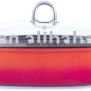 24cm Die Cast Aluminium Square Pan With S/S Wire Side Handle thumbnail-1
