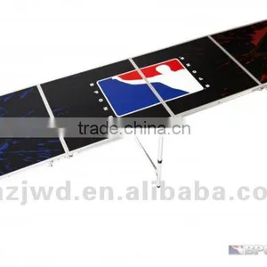 8ft Folding Beer Pong Table /8ft Fold up Table thumbnail-1
