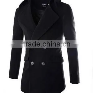 Men's Woolen Coat thumbnail-5