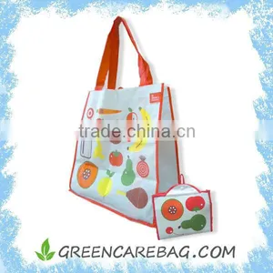 RPET Spunbond Non Woven Foldable Recycle Bag thumbnail-1
