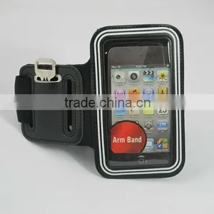 Wholesale Reflective Border Around the PVC Window Sport Gym Armband /adjust Strap Sport Armbag for Running thumbnail-1