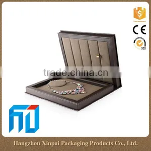 Book Style Leather Jewelry Box Manufacturer thumbnail-1