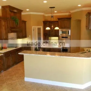 Classical Wood Kitchen Cabinets Dubai,pre Assembled Kitchen Cabinets thumbnail-1