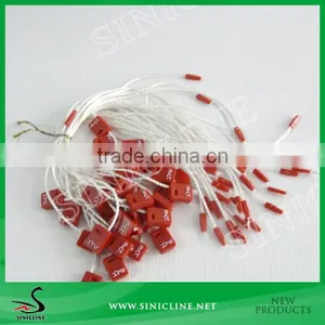 Sinicline Red Blank Plastic Seal Tag In Stock/Cheap Seal Tag thumbnail-1