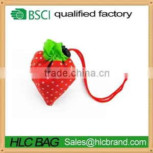 Strawberry Shopping Bag Foldable Polyester Reusable Bag HL-PB005 thumbnail-4