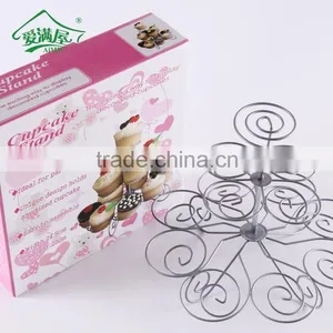 Multi-Tiered Metal Dessert and Cupcake Stand thumbnail-6