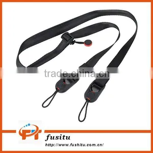 Black Adjustable Quick Release Camera Leash Camera Strap Sling for GoPro Hero 3+/3/2/1 thumbnail-1