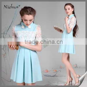 2015 Custom Design Elegant Very Cute Summer Dresses for Women thumbnail-1