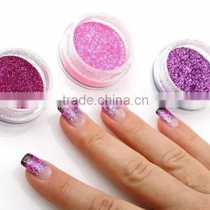 24Pcs Color Glitter Dust Powder UV Gel Decoration Tool Nail Art Tips Design Kits thumbnail-2