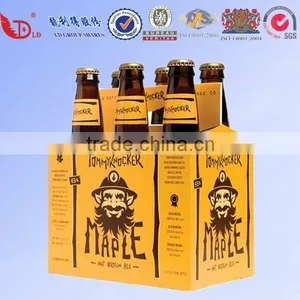 China Supplier 6 Picks Carton Box for Beer With Custom Printing thumbnail-3