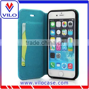 Various Colors Combo Leather Flip Case for Iphone 6s With Card Slot thumbnail-6